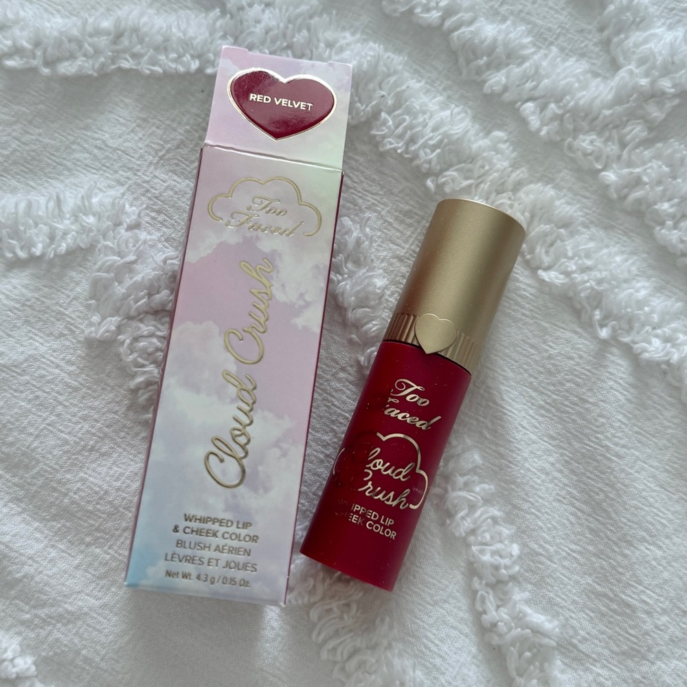 Too Faced Cloud Crush Whipped Lip & Cheek Color - Red Velvet